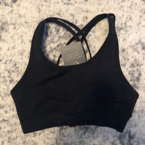 NWT alphabets seamless sports bra